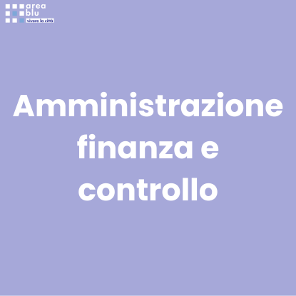 Amministrazione finanza e controllo